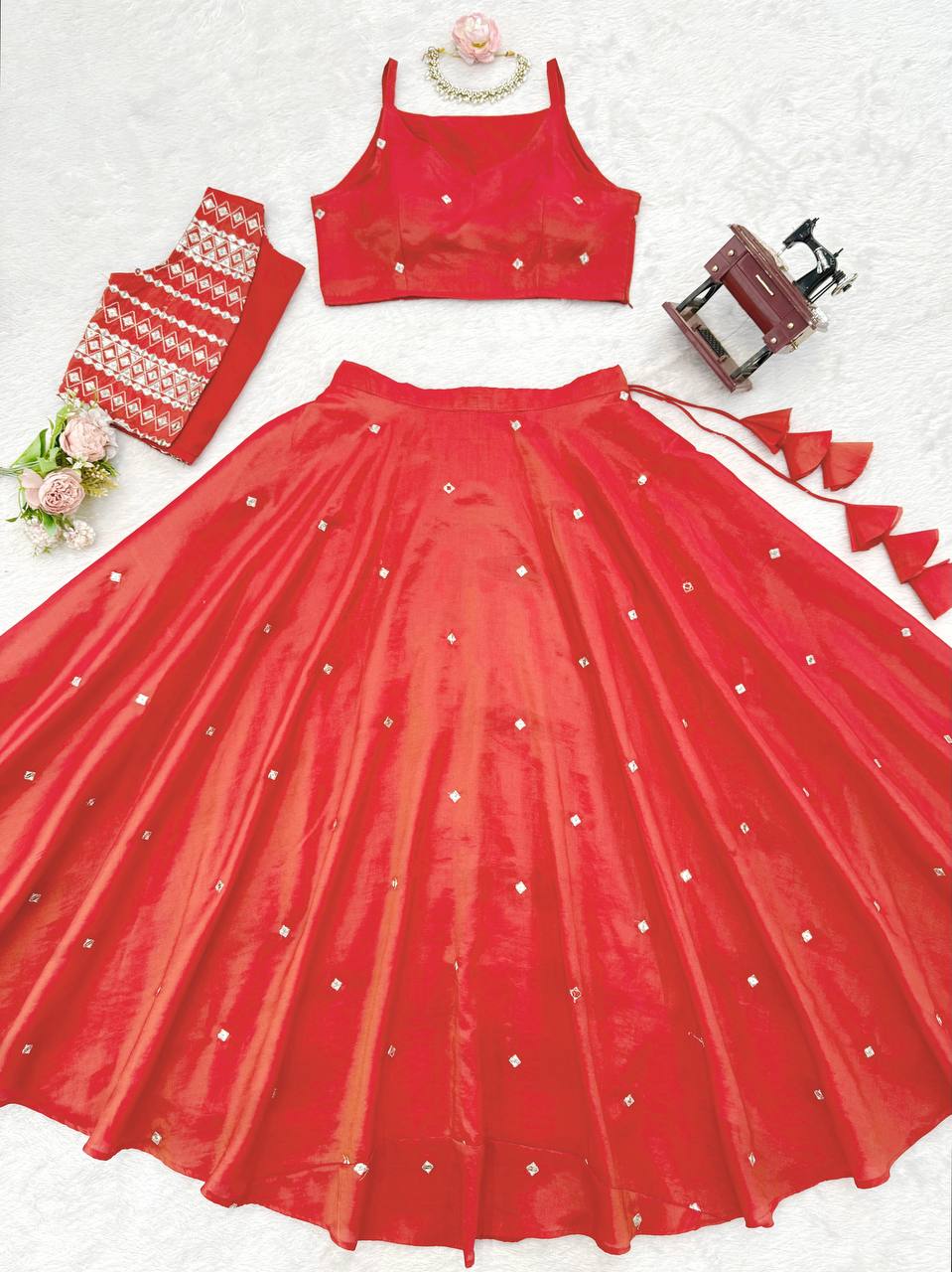 ✨ Heavy Boutique Elegance - Lehenga Set - QRC-381 👗💫