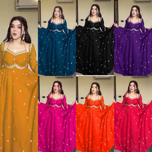 5000 Series 3-Piece Anarkali Set - RTC-5924