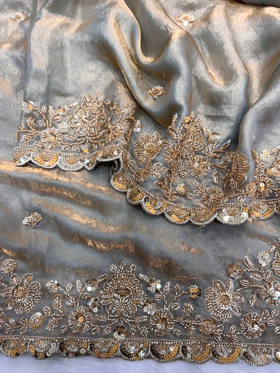 Beaded Glam Saree Vibes!-NC 5521 💫 ✨