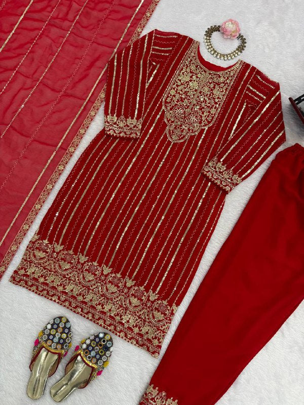 ✨ Step into effortless charm with our exclusive 3-piece set – crafted for comfort, stitched with grace.