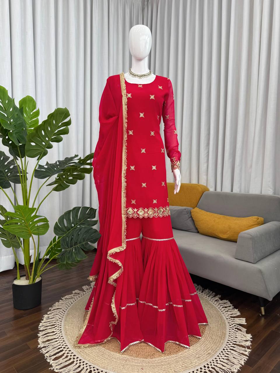 ✨ Grace in Every Thread: Premium 3-Piece Ethnic Set for Effortless Elegance