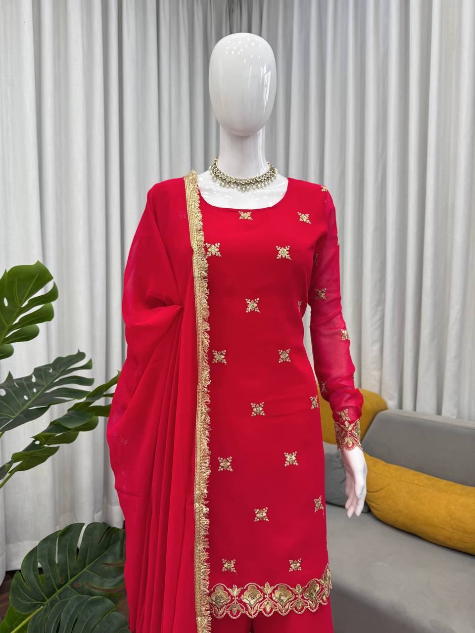 ✨ Grace in Every Thread: Premium 3-Piece Ethnic Set for Effortless Elegance