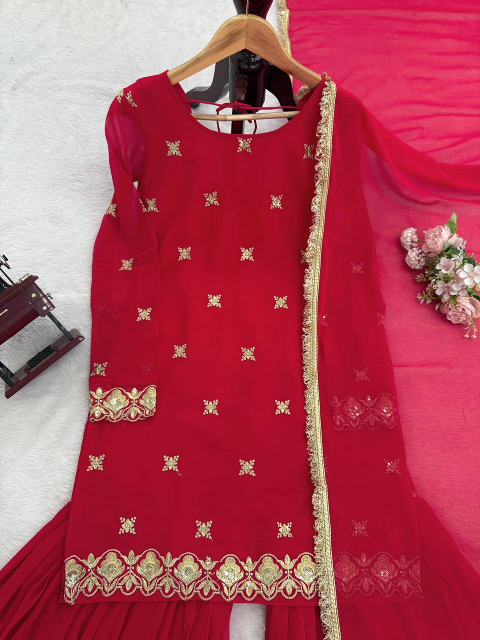 ✨ Grace in Every Thread: Premium 3-Piece Ethnic Set for Effortless Elegance