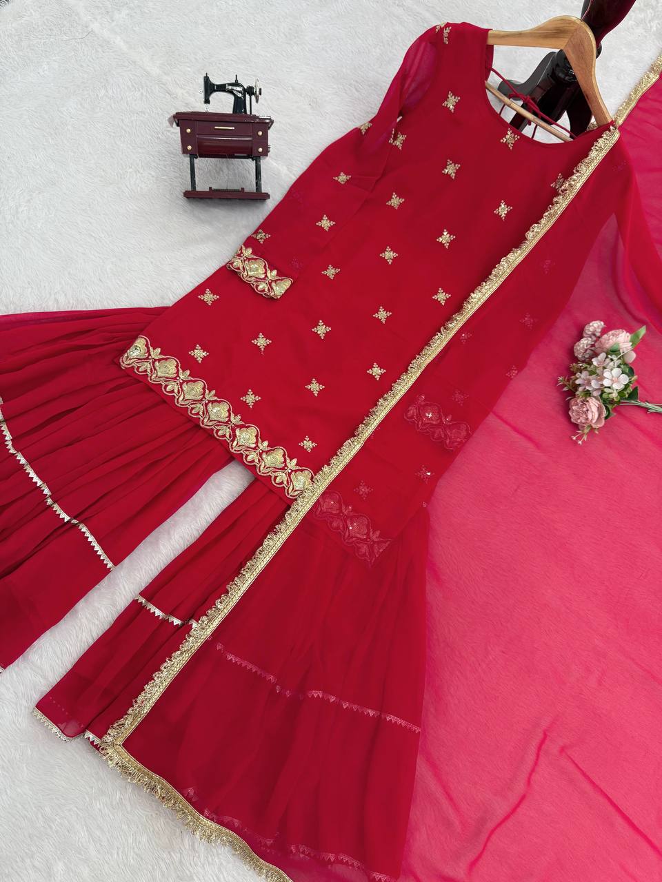 ✨ Grace in Every Thread: Premium 3-Piece Ethnic Set for Effortless Elegance