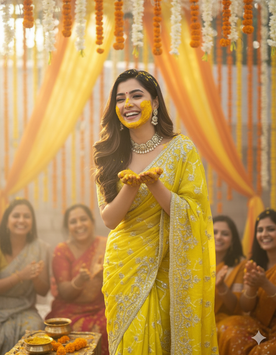 ✨ Timeless Beauty – Designer Tabby Silk Saree ✨