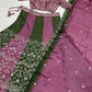 Regal Radiance – Chinon Silk Designer Lehenga-DVD-5147 ✨💜💜✨