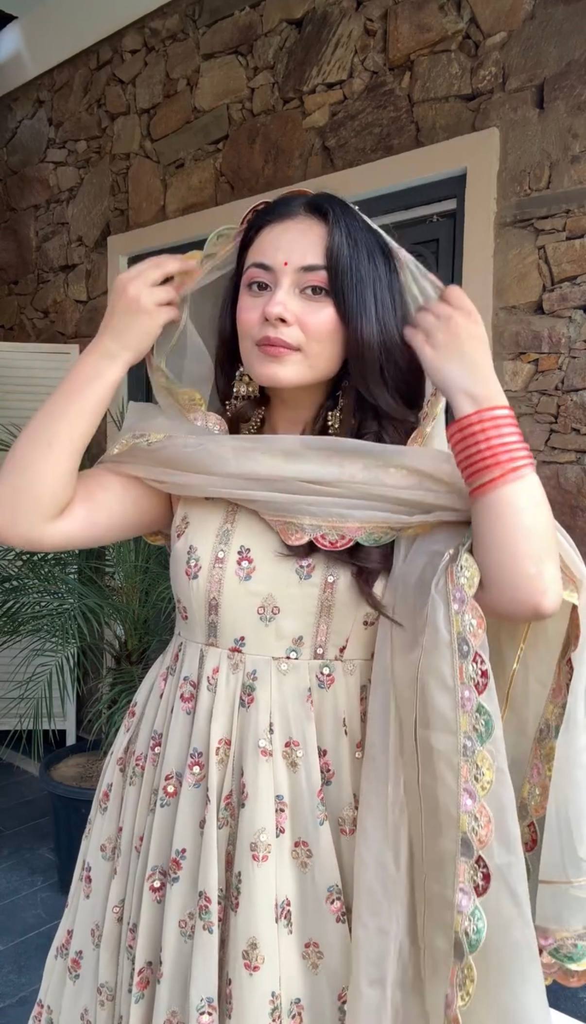 FULL FLAIR DESIGNER GOWN SET-ST-1120✨