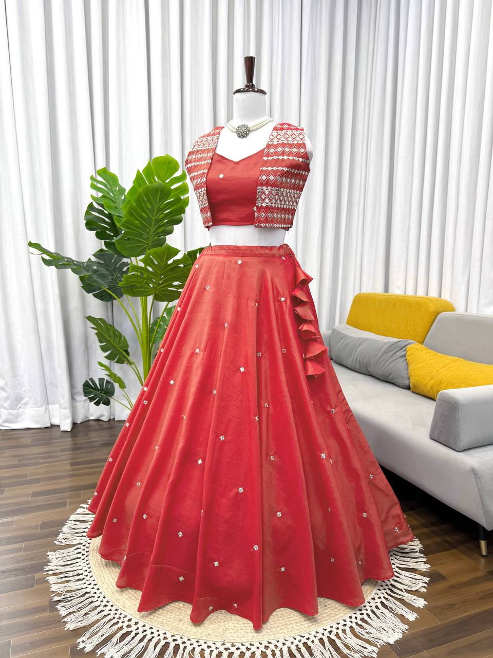 ✨ Heavy Boutique Elegance - Lehenga Set - QRC-381 👗💫
