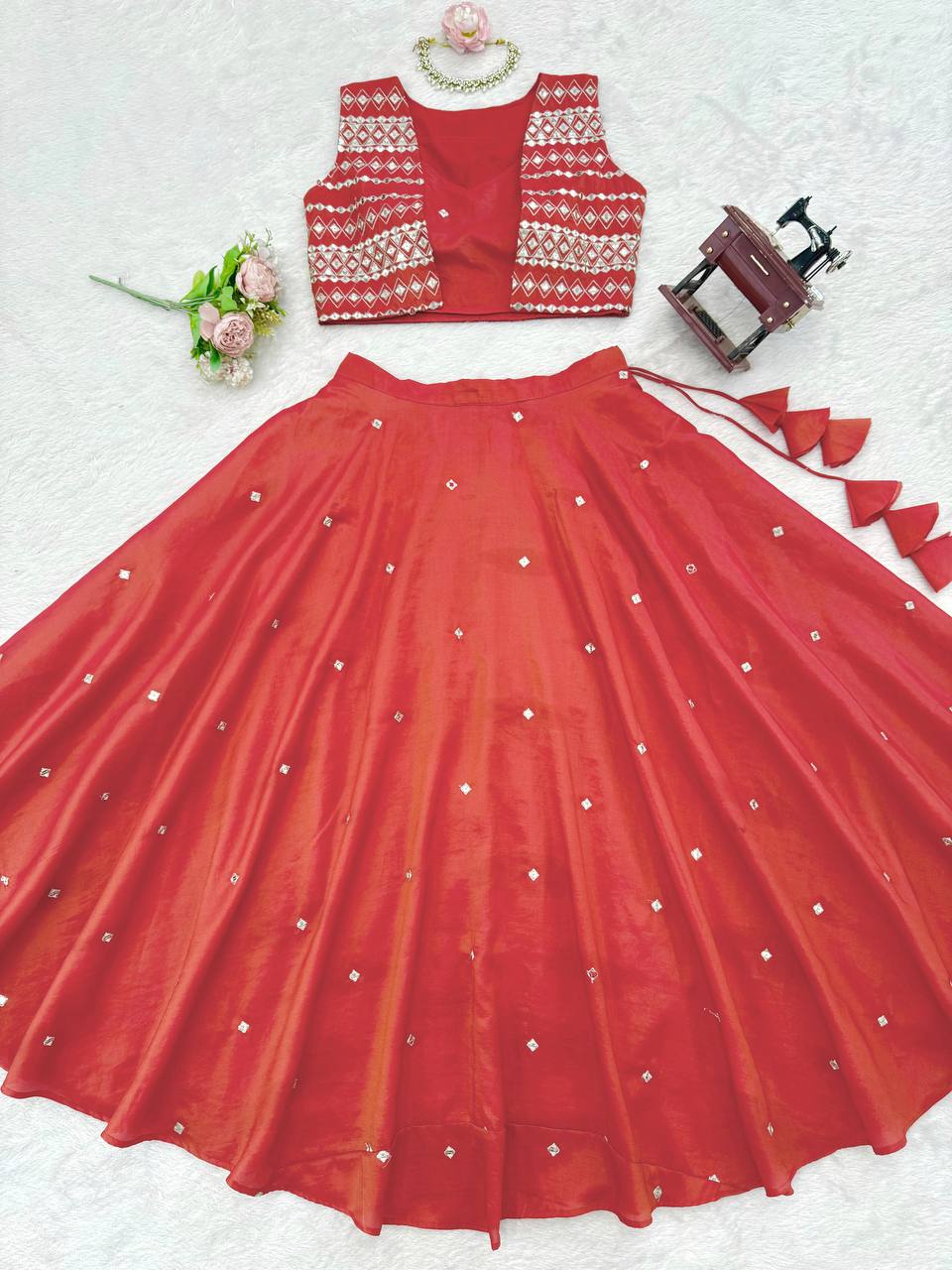 ✨ Heavy Boutique Elegance - Lehenga Set - QRC-381 👗💫