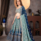 Royal Charm – Faux Georgette Designer Lehenga ✨💙💙✨