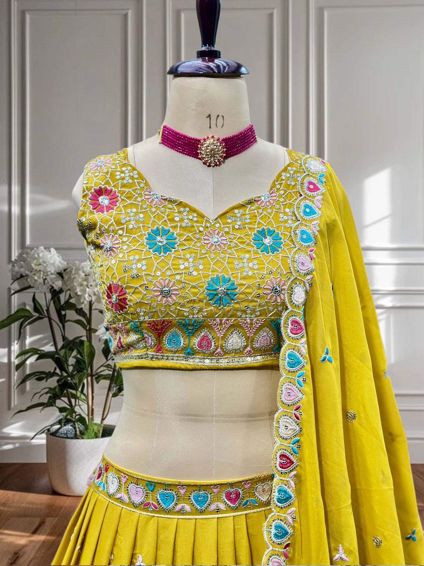 Sunshine Glow Designer Lehenga Choli ☀️☀️