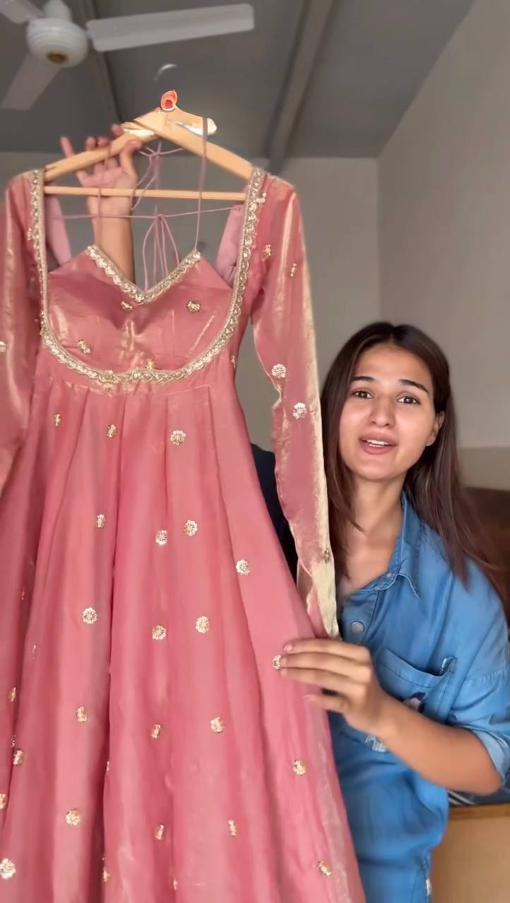 🎀 Chic, Comfy & Captivating Anarkali – Perfect for Festive - RTC - 5937💫👗