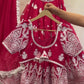 🎀 Thread & Sequins Magic – Lehenga Set - QRC-382✨👘