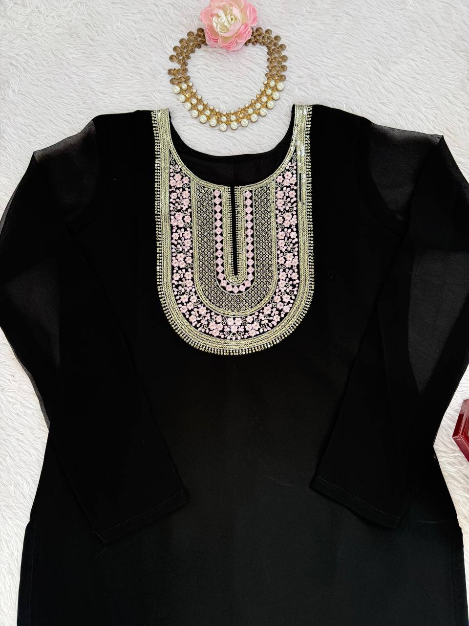 🎀 Elegant & Ethnic – Designer Sharara Set - KD - 1537🌟💃