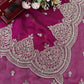 🌟 Fendi Chiffon Designer Saree – A Symphony of Elegance 🌟