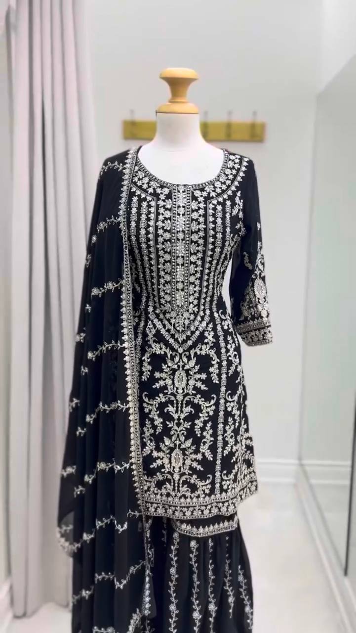 5000 Series – Premium Elegance Sharara, One Level Up-RTC-5938 🌟