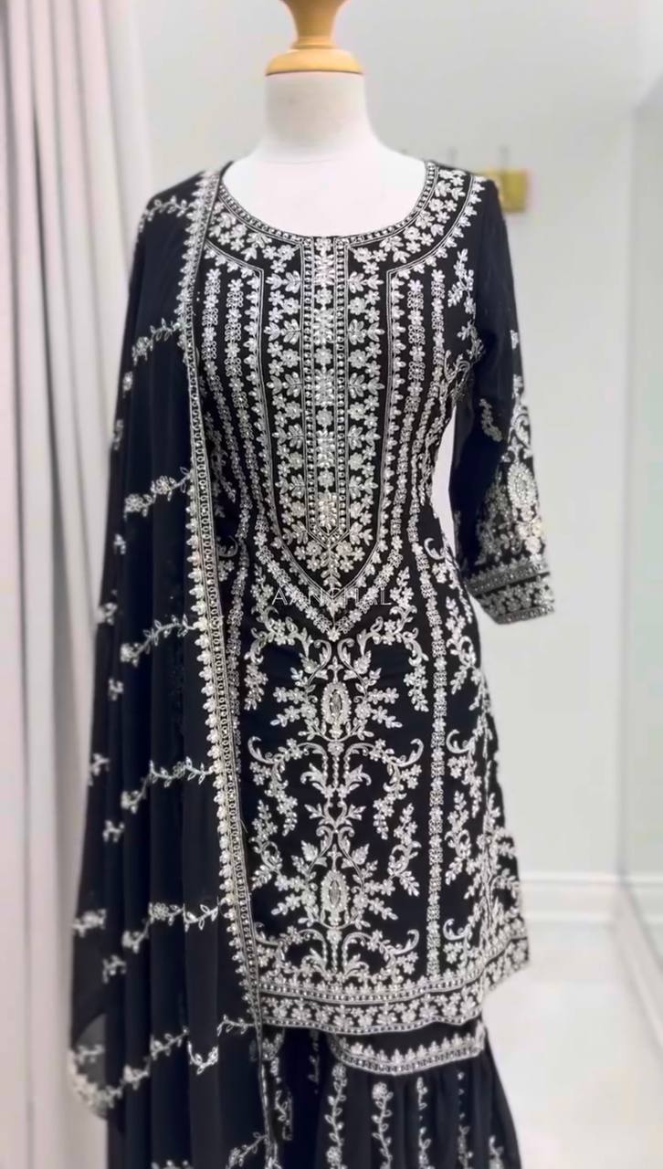 5000 Series – Premium Elegance Sharara, One Level Up-RTC-5938 🌟