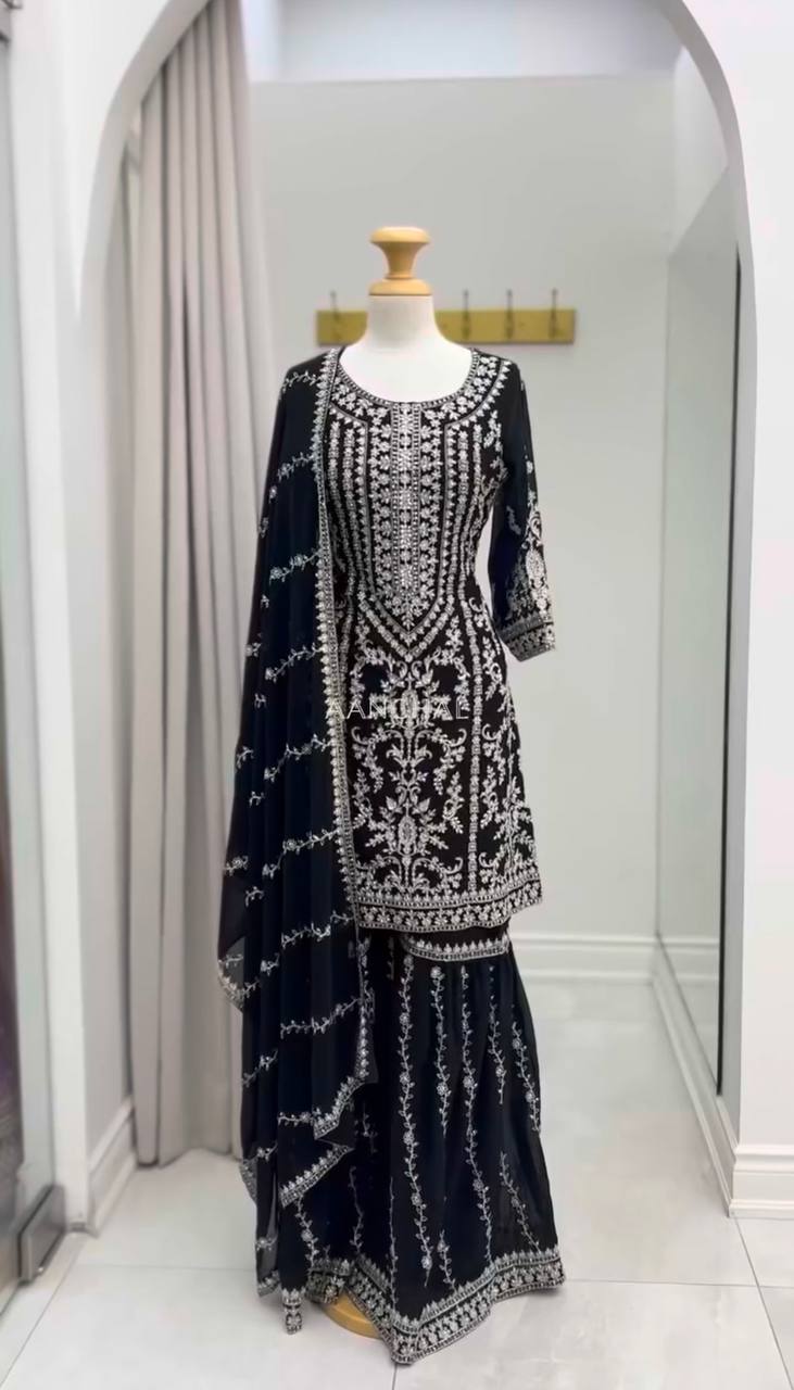 5000 Series – Premium Elegance Sharara, One Level Up-RTC-5938 🌟