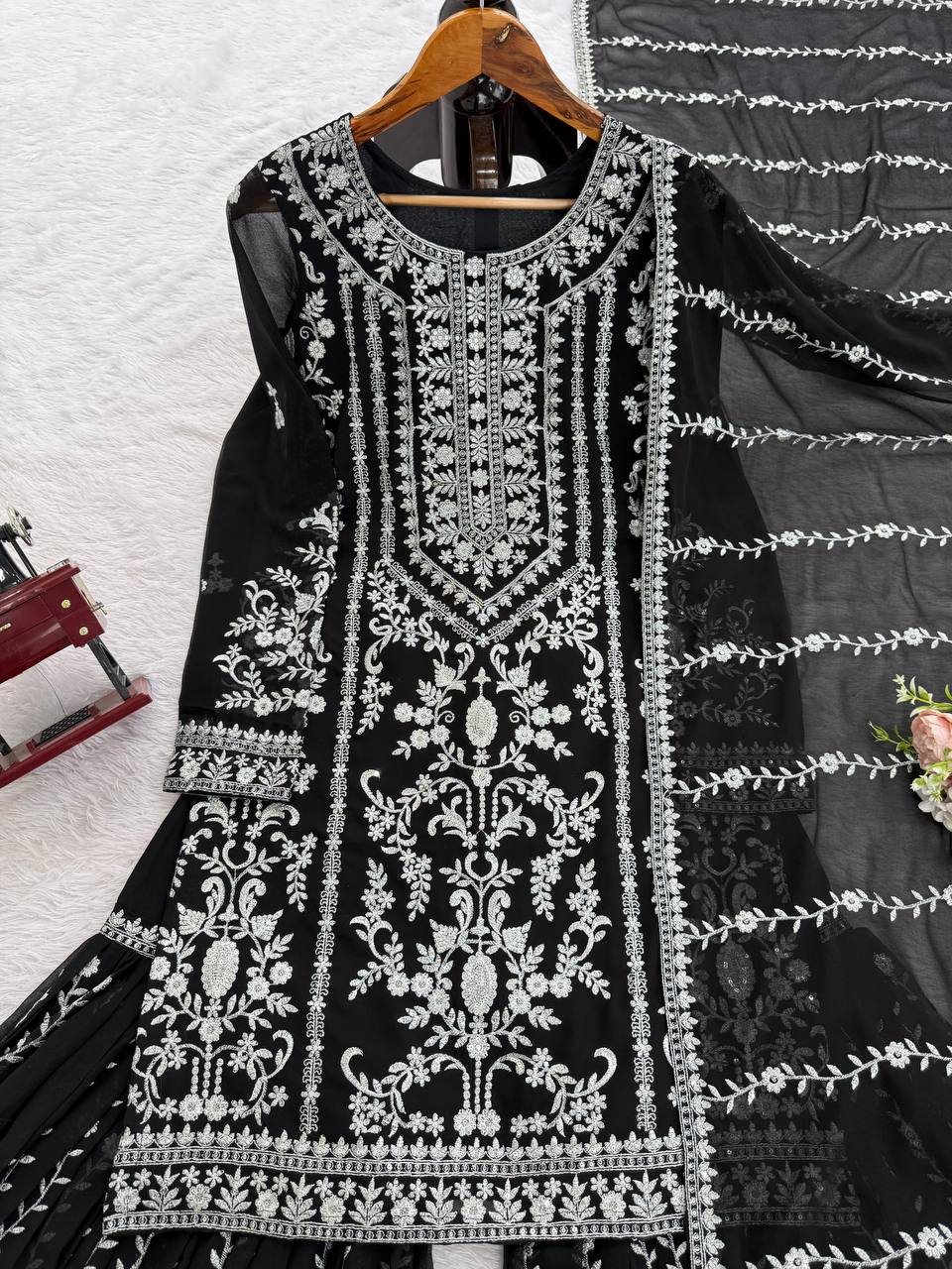 5000 Series – Premium Elegance Sharara, One Level Up-RTC-5938 🌟