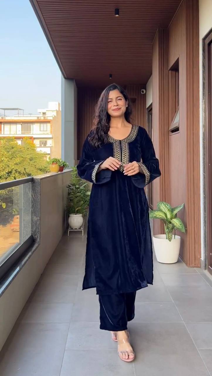 2025 Premium Velvet Winter Suit Set-LG-2023❄️✨  ✨❄️