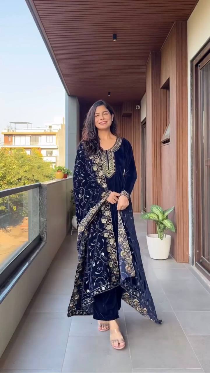 2025 Premium Velvet Winter Suit Set-LG-2023❄️✨  ✨❄️