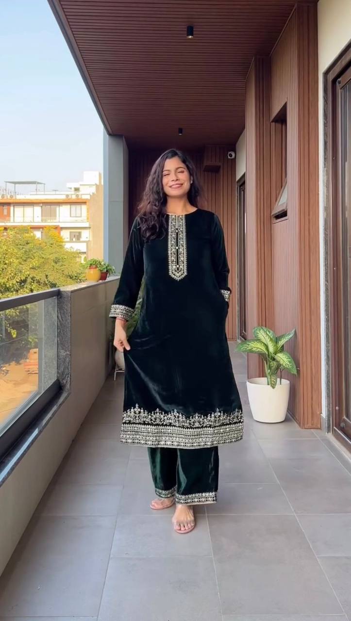 2025 Premium Velvet Winter Suit Set-LG-2023❄️✨  ✨❄️