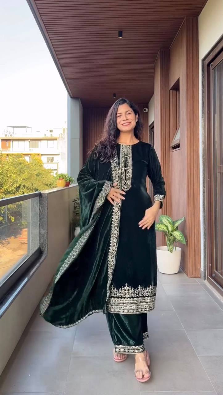 2025 Premium Velvet Winter Suit Set-LG-2023❄️✨  ✨❄️