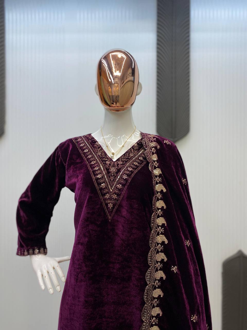 2025 Premium Velvet Winter Suit Set-LG-2023❄️✨  ✨❄️