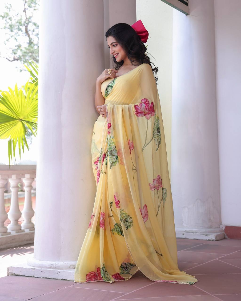Floral Glow Saree Collection-NC-5497🌸🌸