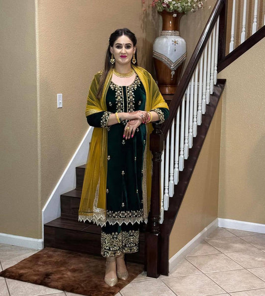 2025 Velvet Winter Collection Top|Plazzo-LG-2036