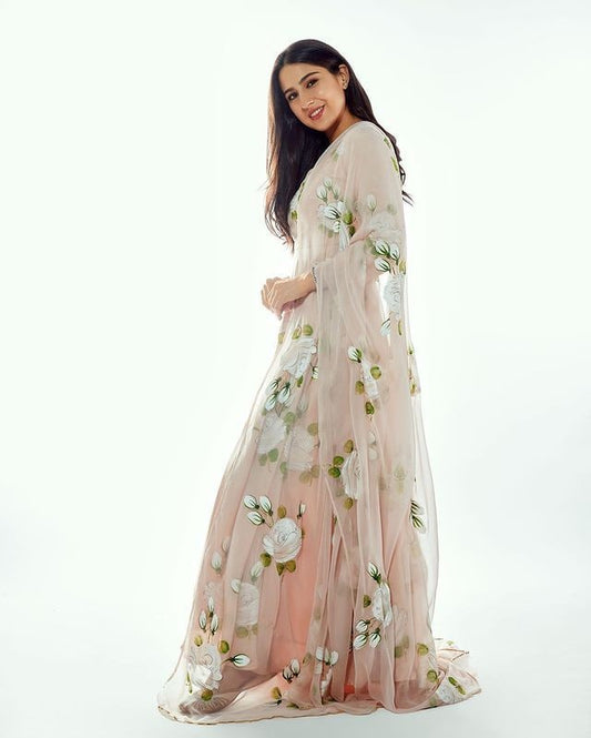 Elegant Chinon Silk Gown – New Trending Design-KD-1073 💃🌸