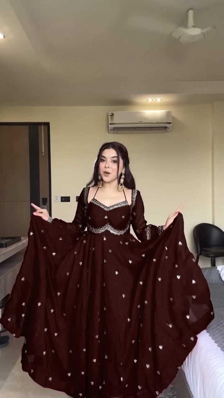 5000 Series 3-Piece Anarkali Set - RTC-5924