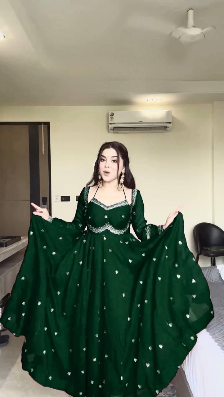 5000 Series 3-Piece Anarkali Set - RTC-5924