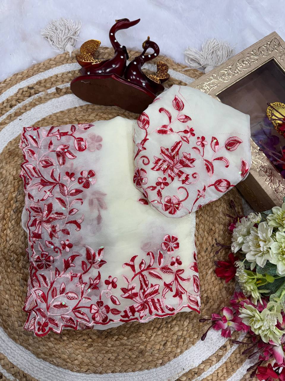 Threaded Elegance Saree Collection 🌸🌸