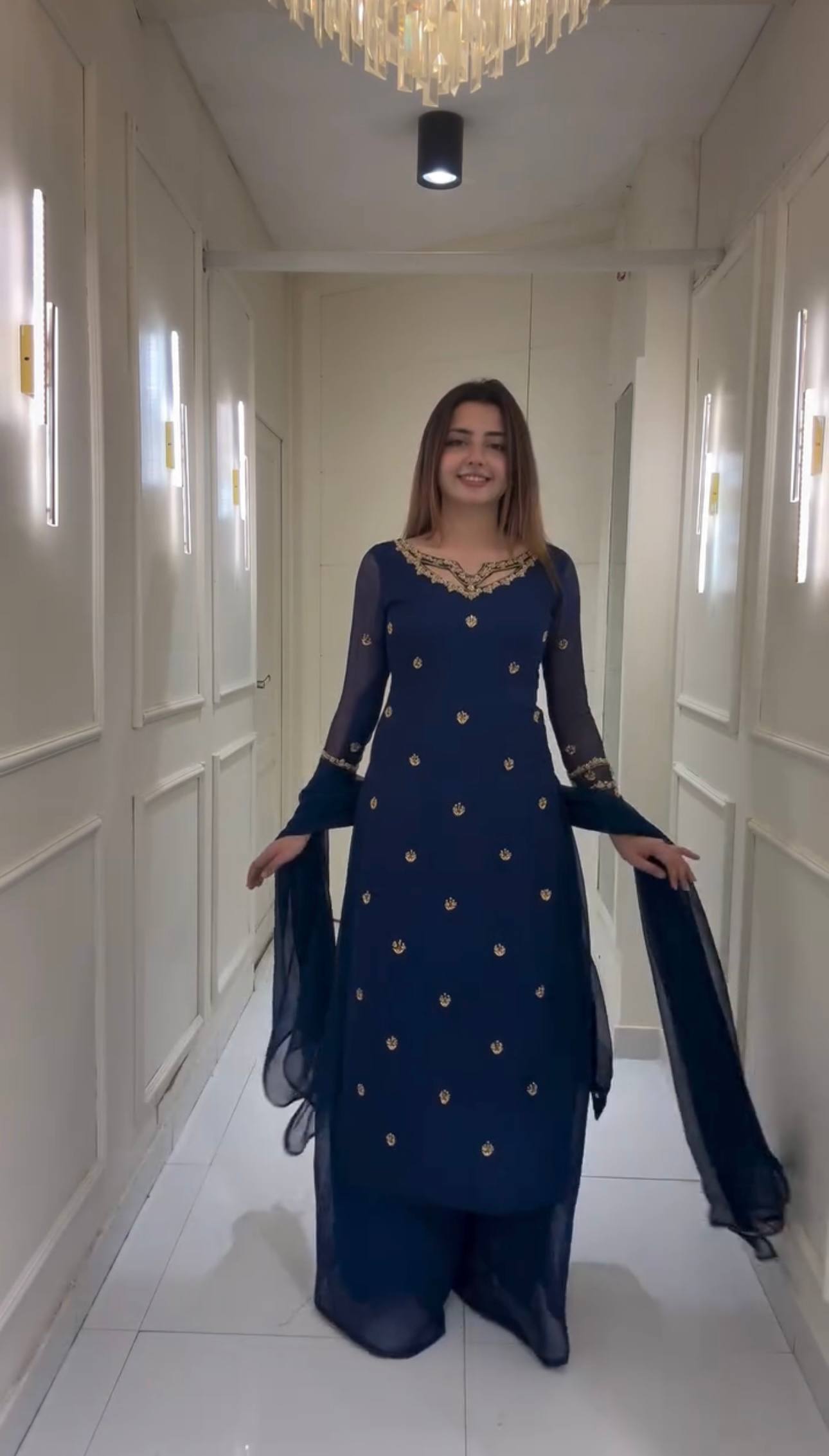 New Trending Embroidered Suit Set – Festival Special!-ST-1128 ✨🔥