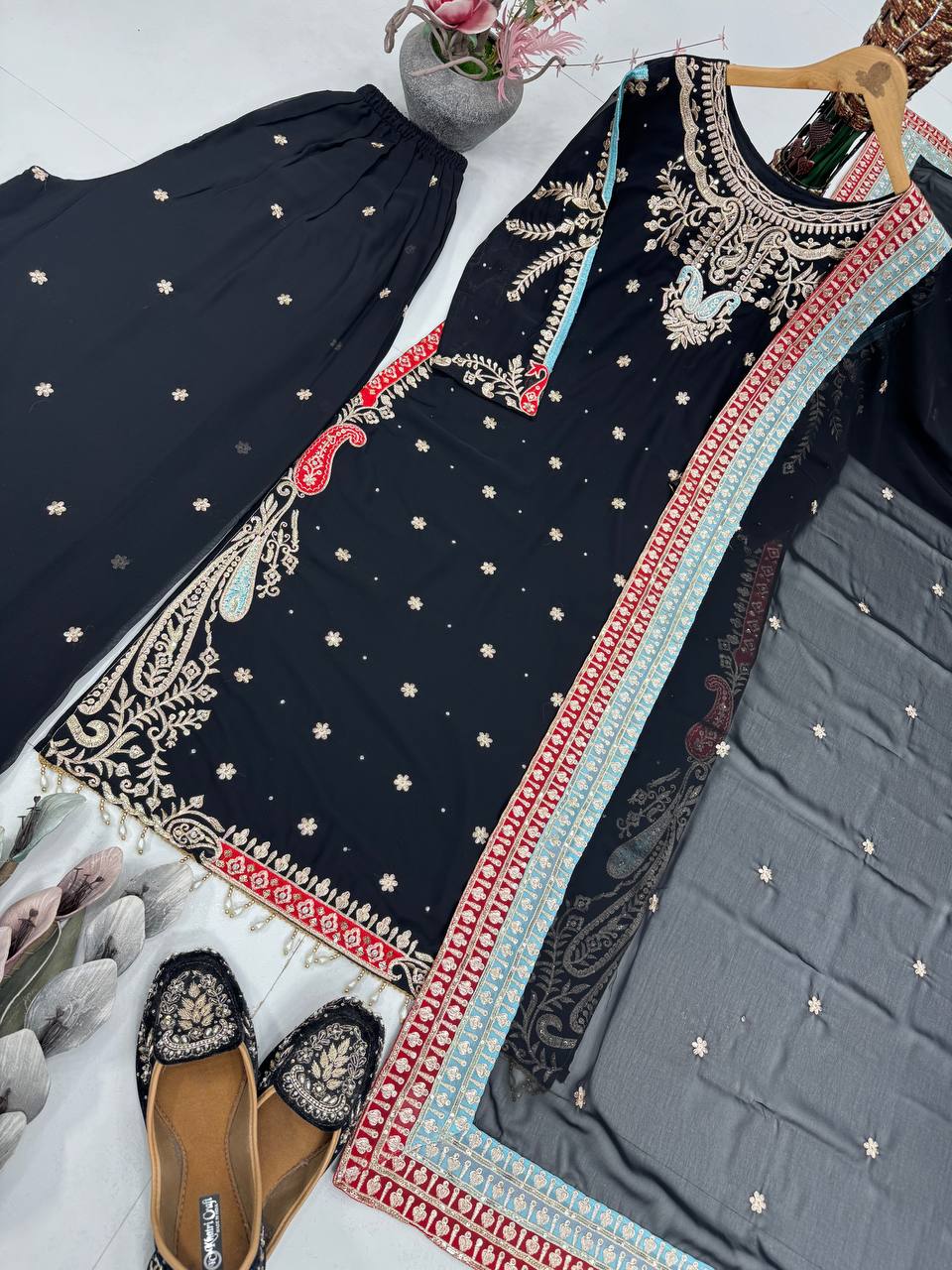 Glamorous Georgette Elegance Suit Set-KF-1706 💖💖