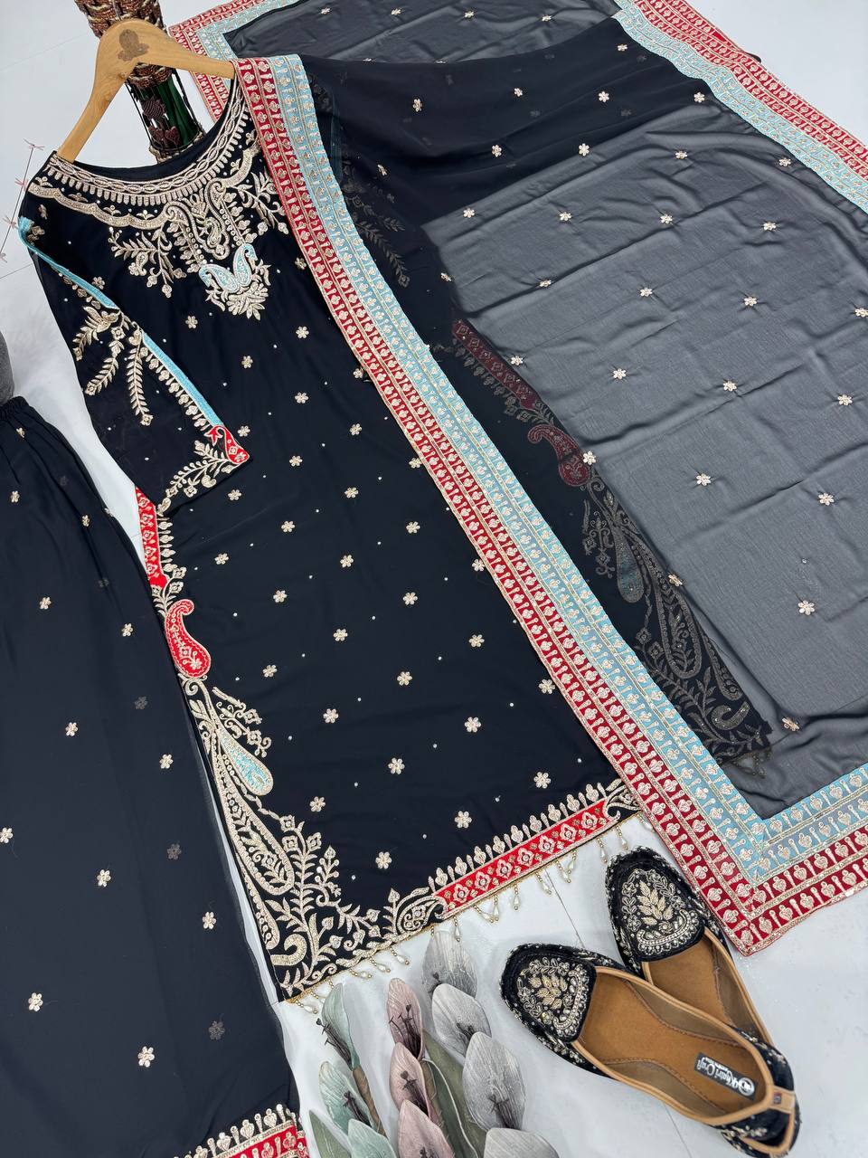 Glamorous Georgette Elegance Suit Set-KF-1706 💖💖