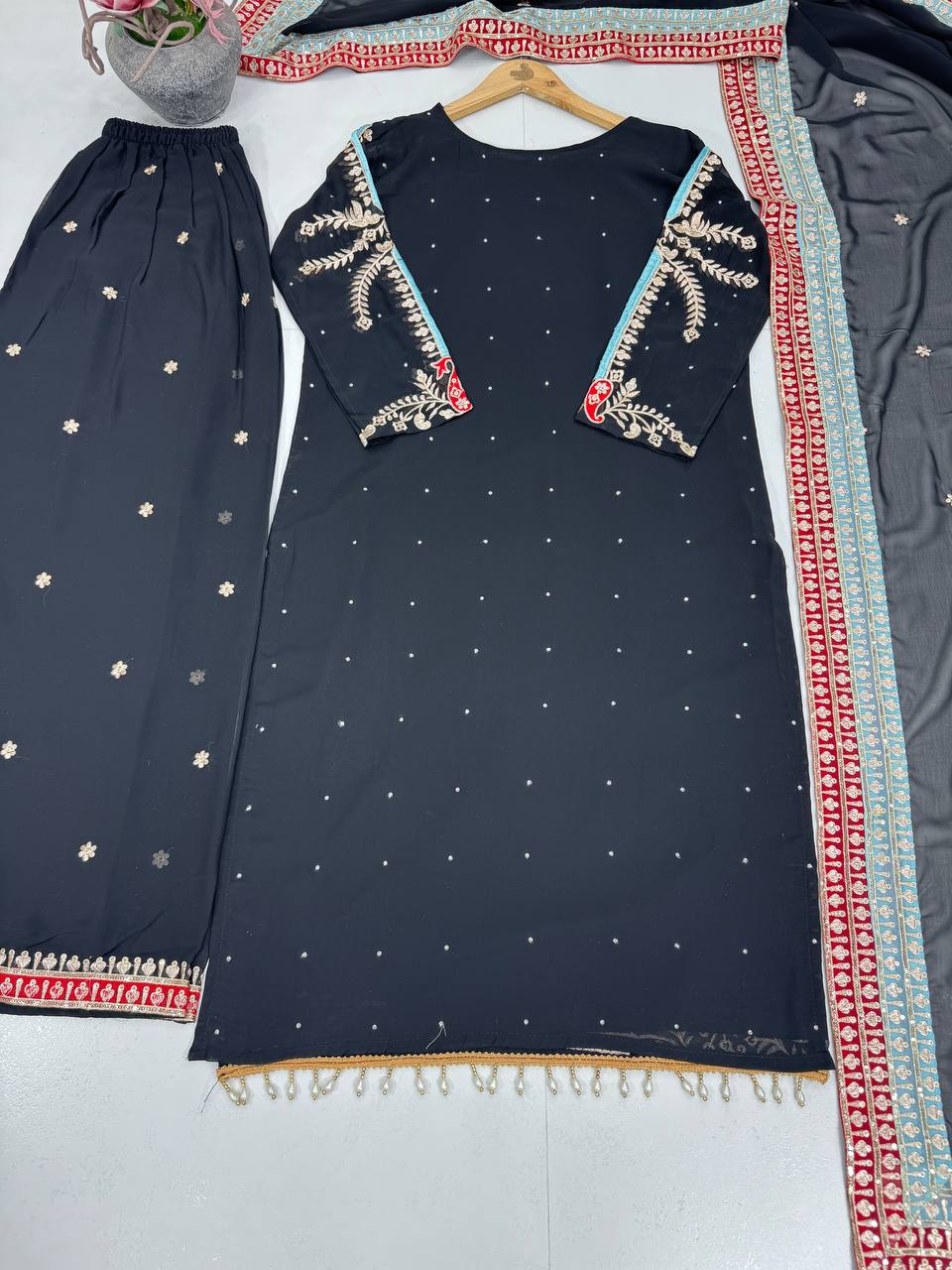 Glamorous Georgette Elegance Suit Set-KF-1706 💖💖