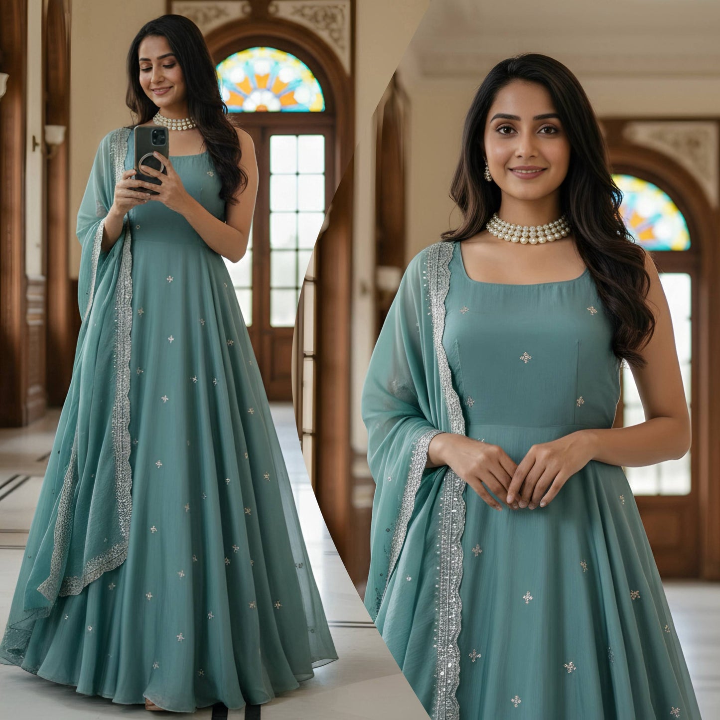 💚 Elegance in Simplicity-Gown 💚-DVD-5095