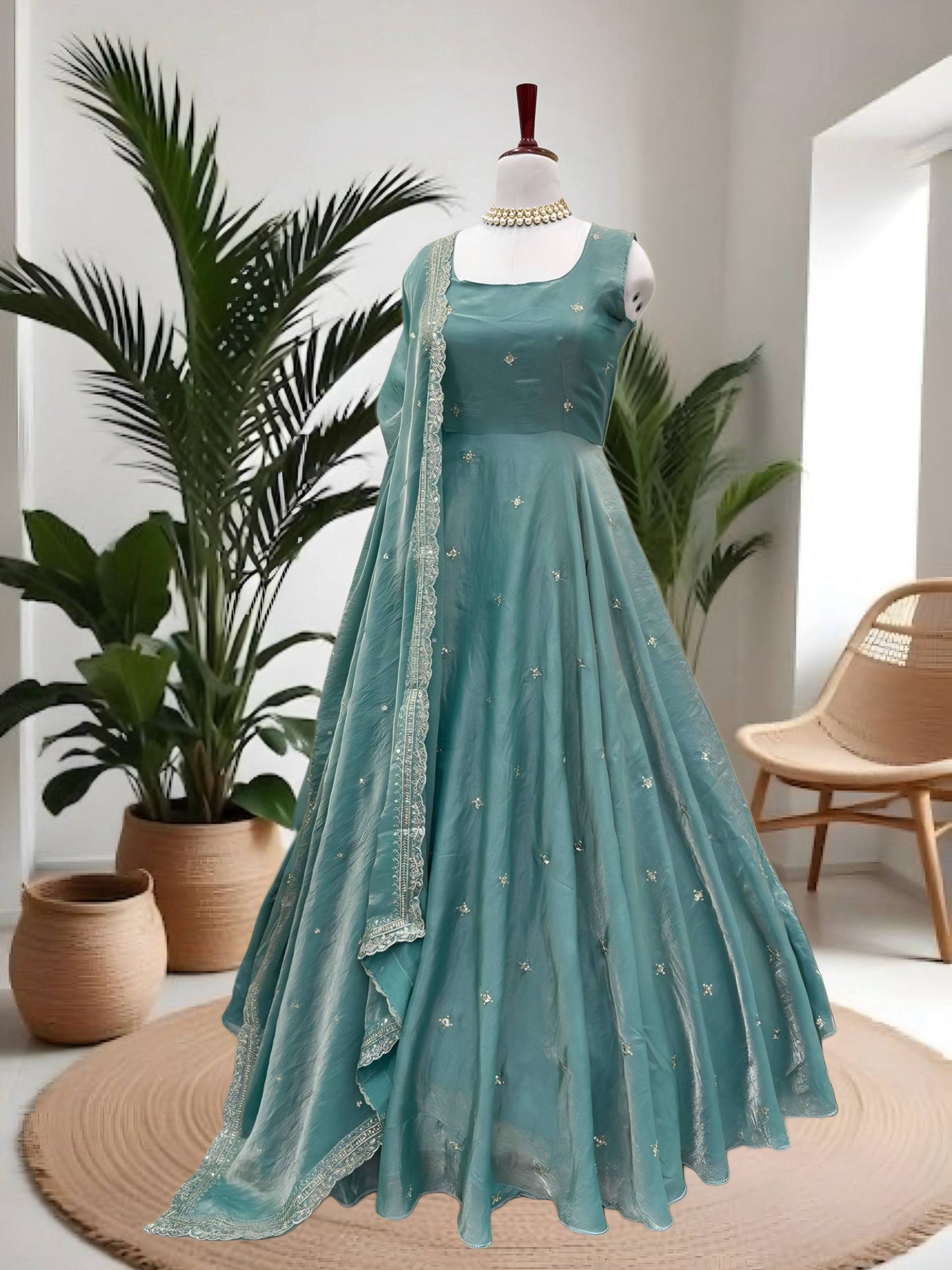 💚 Elegance in Simplicity-Gown 💚-DVD-5095