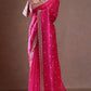 ✨ Elegant Tibby Silk Sequin Saree ✨
