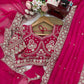 ✨ Elegant Tibby Silk Sequin Saree ✨