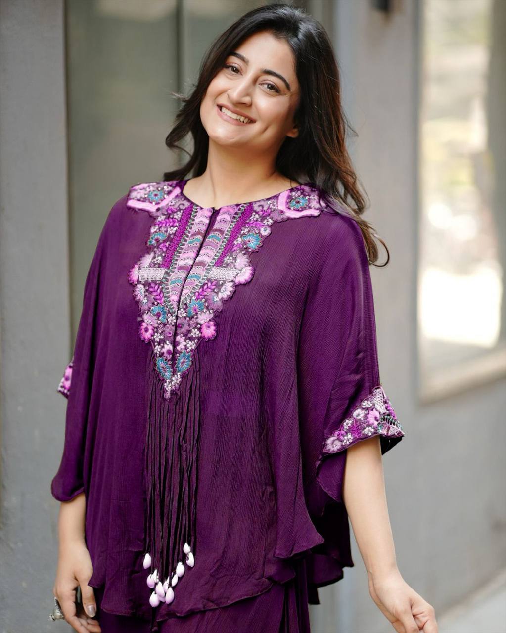 ✨ Charming Chinon Indo Western Suit Set 💃💖