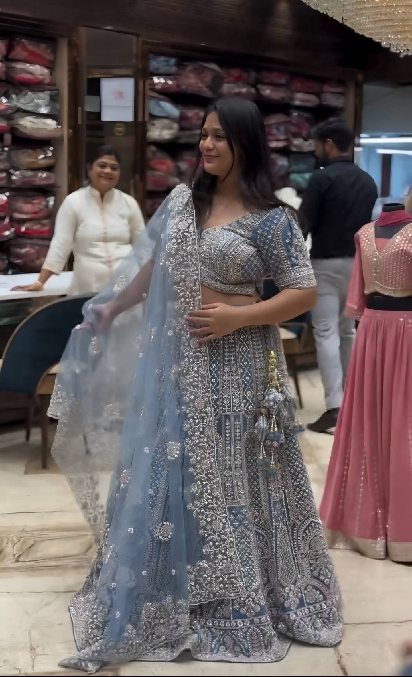 Designer Lehenga Choli- Shine like royalty👑🌼