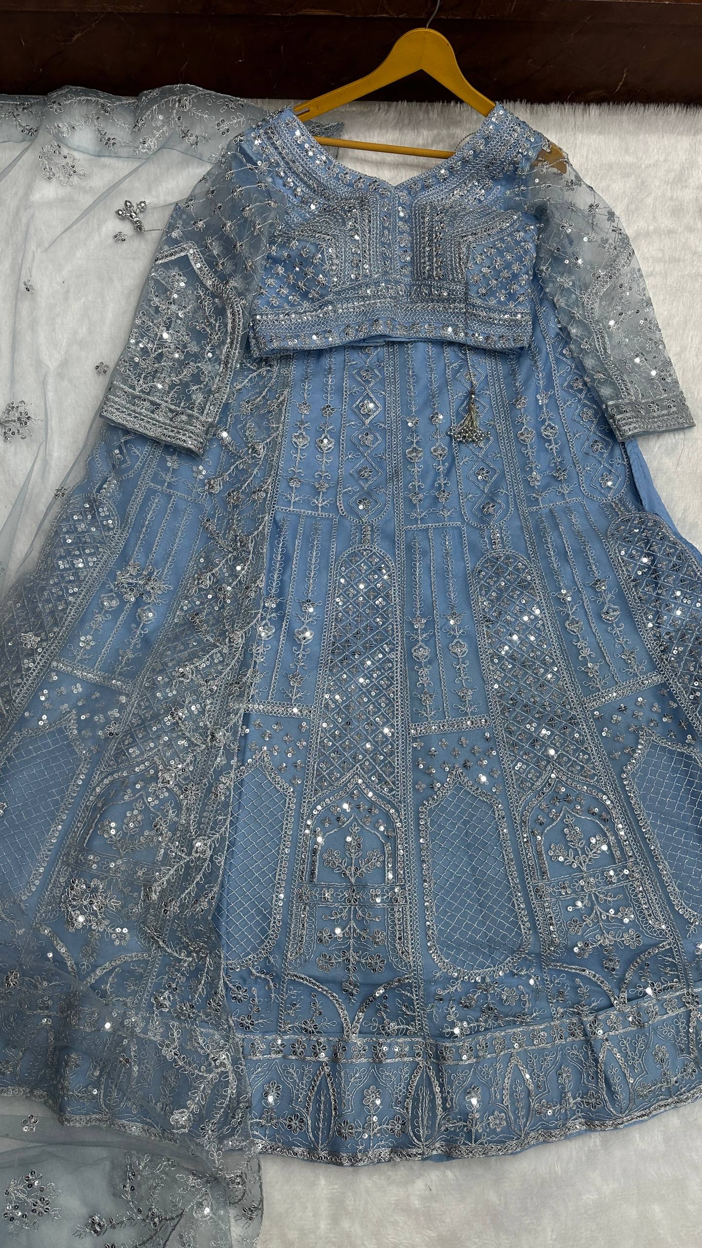 Designer Lehenga Choli- Shine like royalty👑🌼