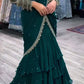 ✨ Ready-to-Wear Lehenga Saree – Effortless Glamour ✨