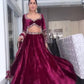 11000 Velvet Designer Lehenga Set-FB|HM-H74