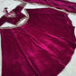 11000 Velvet Designer Lehenga Set-FB|HM-H74