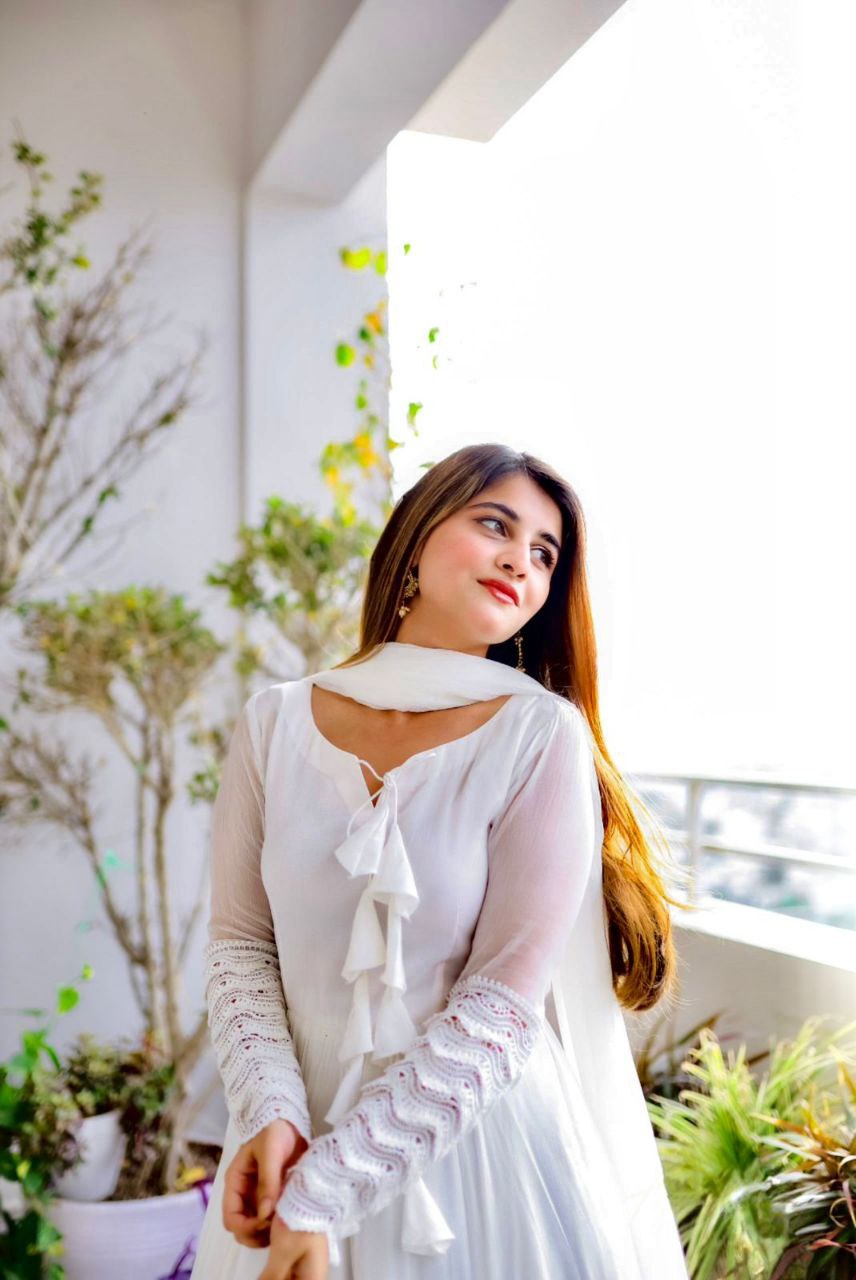 ✨ Elegant Lace Georgette Gown Set-KD-1346 💖👗