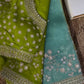 ✨ Radiant Charm – Designer Tabby Silk Saree ✨